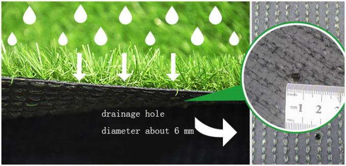 39mm Chemiefasergewebe, das gefälschten Gras-Teppich U landschaftlich gestaltet, formen für Häuser, Yard, das SGS genehmigte