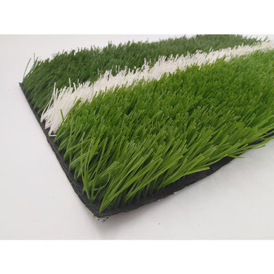 Einzelfaden-Fußball-Chemiefasergewebe bedecken 60mm UV-Beständigkeit mit Gras