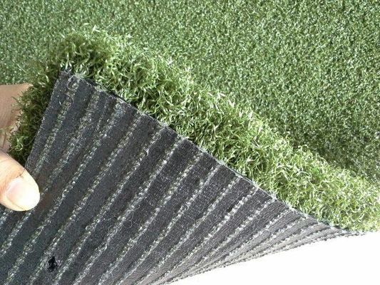 Einzelfaden-gelocktes T-Stück Rasen-Golf-künstliches Gras 40mm