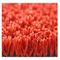 Künstlicher roter Rasen-künstliche Gras-Teppich-Farben ISO 10mm