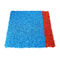 Künstlicher roter Rasen-künstliche Gras-Teppich-Farben ISO 10mm