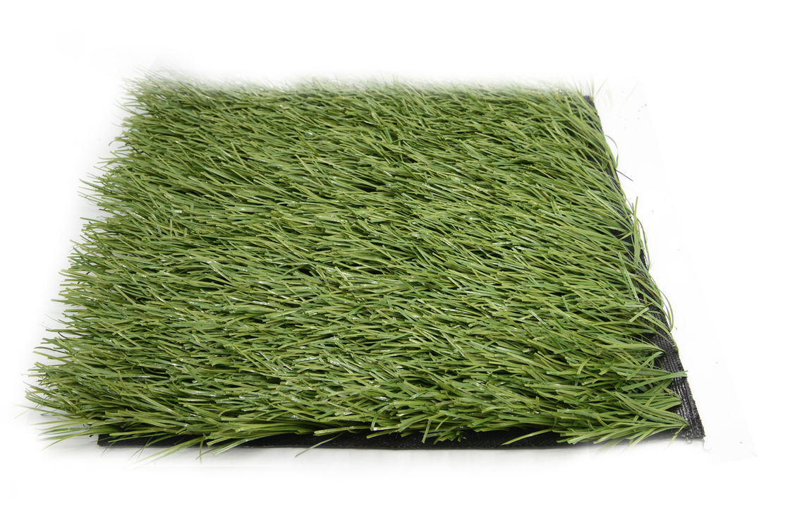 Plastikfußball-synthetische Gras-Matte, grüner gefälschter synthetischer Fußballplatz