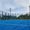 12mm panoramischer Padel-Tennisplatz im Freien Stahl-Q235 10mx20m