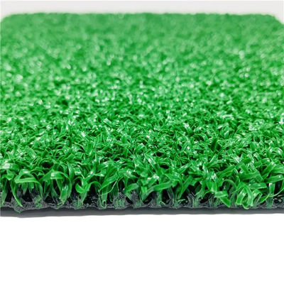 Schwarzes Übungsgrün 15mm 12000D SBR Mini Golf Artificial Turf Grass