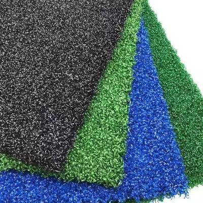 Künstlicher Gras-Rasen-Teppich Padel-Tennisplatz buntes kundengebundenes 12mm