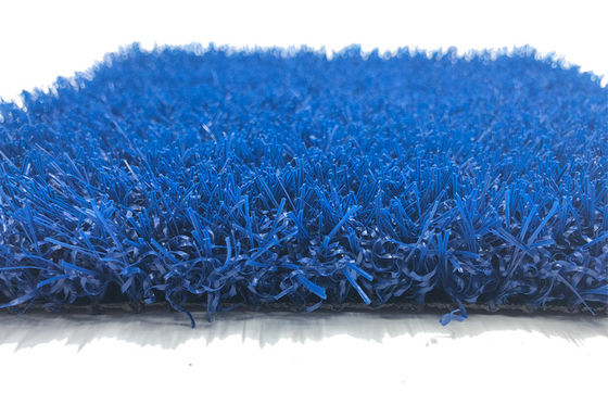Haustier-freundliches blaues synthetisches Rasen-Gras für Spielplatz kundengebundenen Entwurf