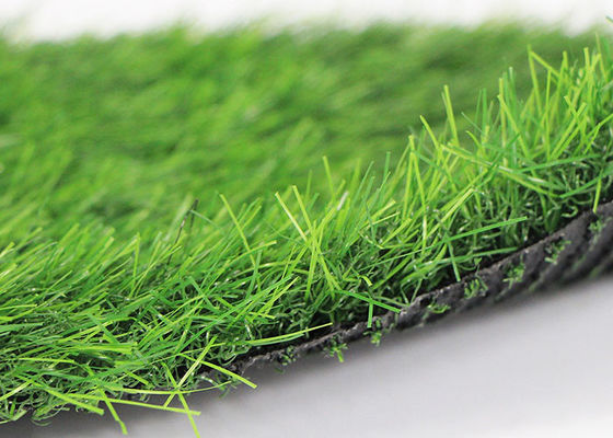 Gefälschtes Rasen-Gras-wirkliches Schauen des Fußballplatz-Simulations-Garten-Rasen-50mm